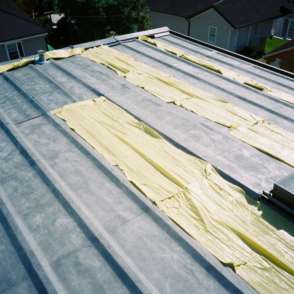 Modern eco-friendly home with thermal insulation